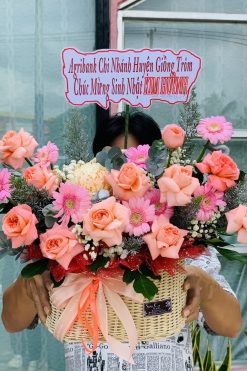 Giỏ hoa tươi M4