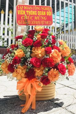 Giỏ hoa tươi M12
