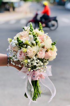 Hoa cầm tay cô dâu 11