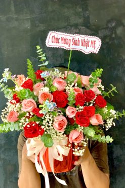 Bó hoa tươi chúc mừng