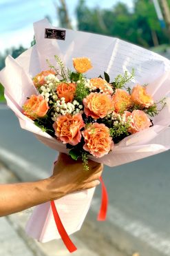 Hoa chúc mừng Giồng Trôm.