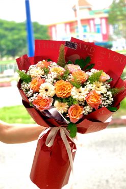 Hoa bó Giồng Trôm.