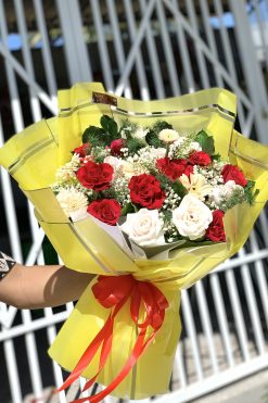 Bó hoa tươi chúc mừng