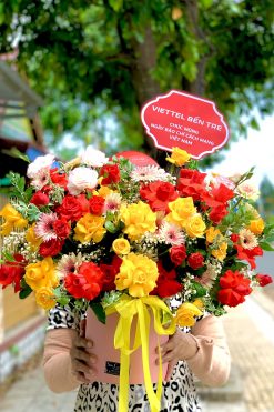 Hoa tươi chúc mừng giồng trôm